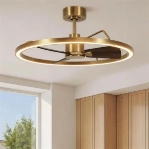 modern wood fan